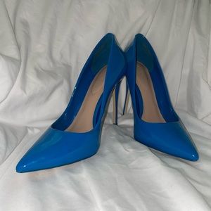 BLUE ALDO STILETTOS